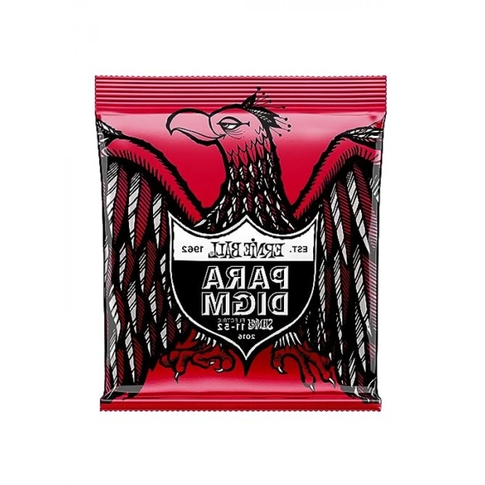 Ernie Ball Burly Slinky Paradigm Elektro Gitar Telleri 11-52 (P02016)