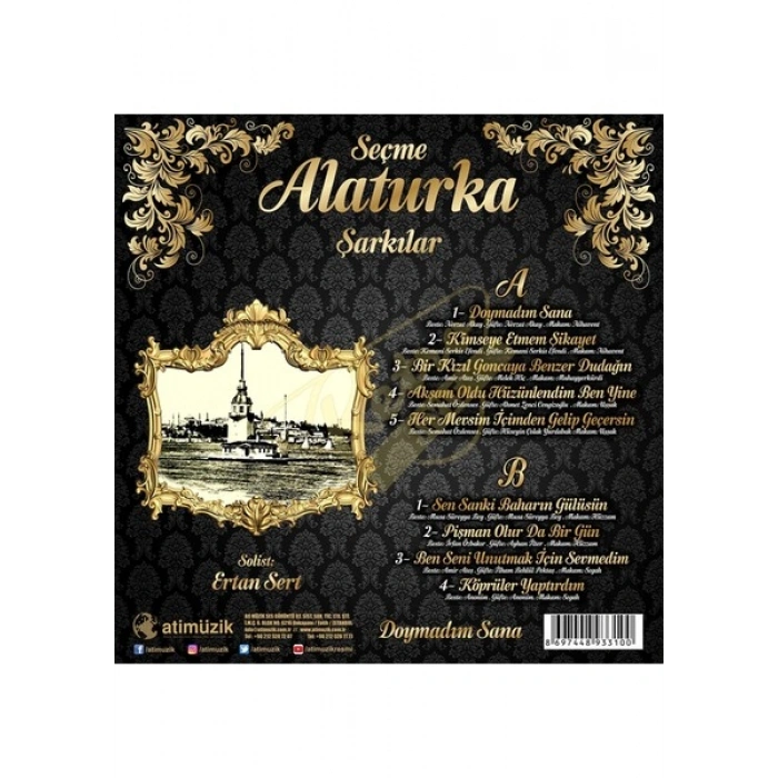 Ertan Sert - Seçme Alaturka Şarkılar 33lük Plak