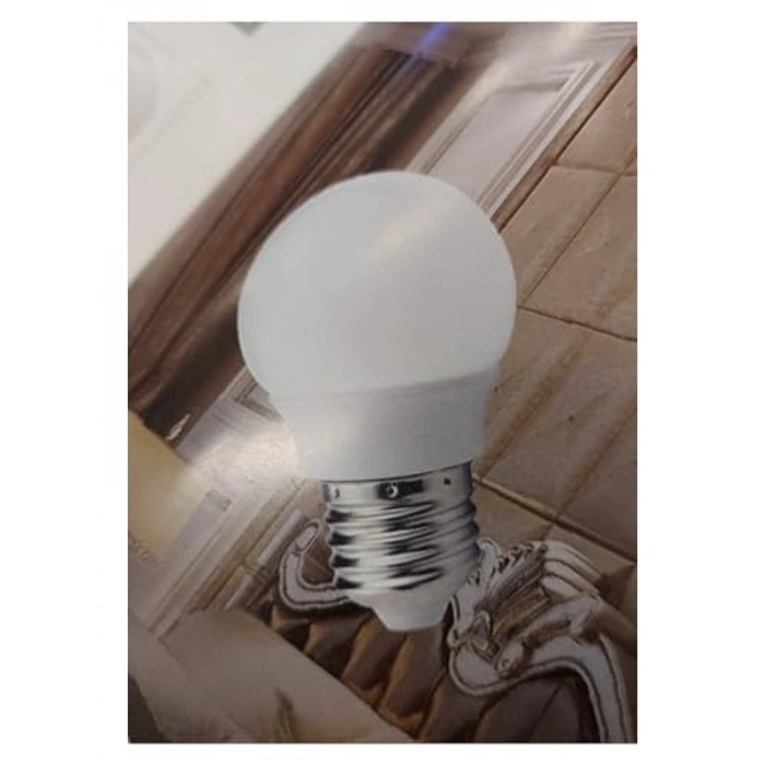 Eşdeğer 50W 7W LED Ampul, 3000 Kelvin Sarı Işık, E27 Duy