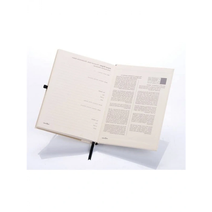 Eski İstanbul Temalı Çizgili Lastikli Journal