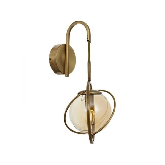 Eskitme Kaplama Aplik, Metal ve Cam, 22x24 cm