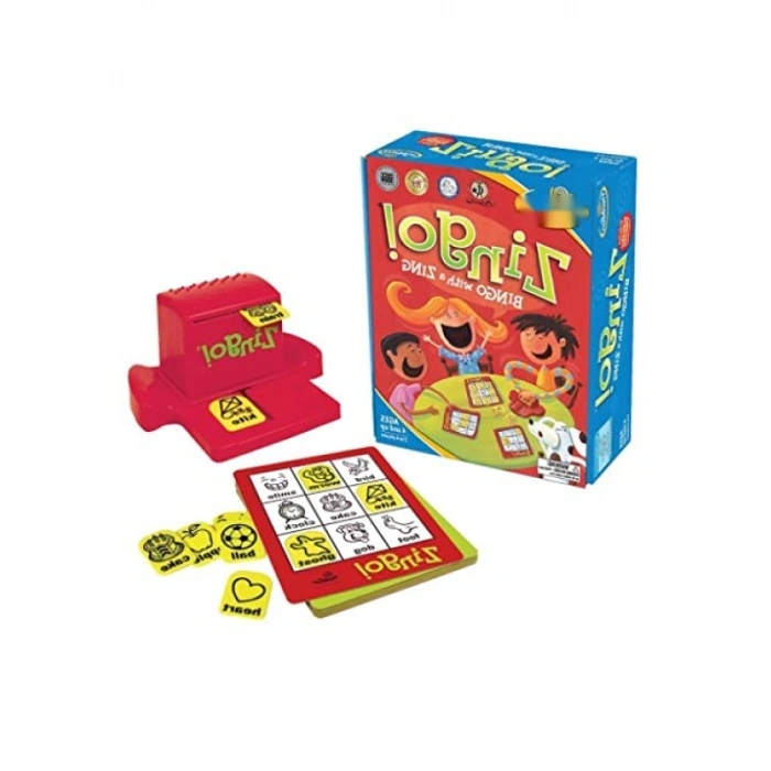 Eşleştirme Oyunu Zingo Kartları ve Taşları