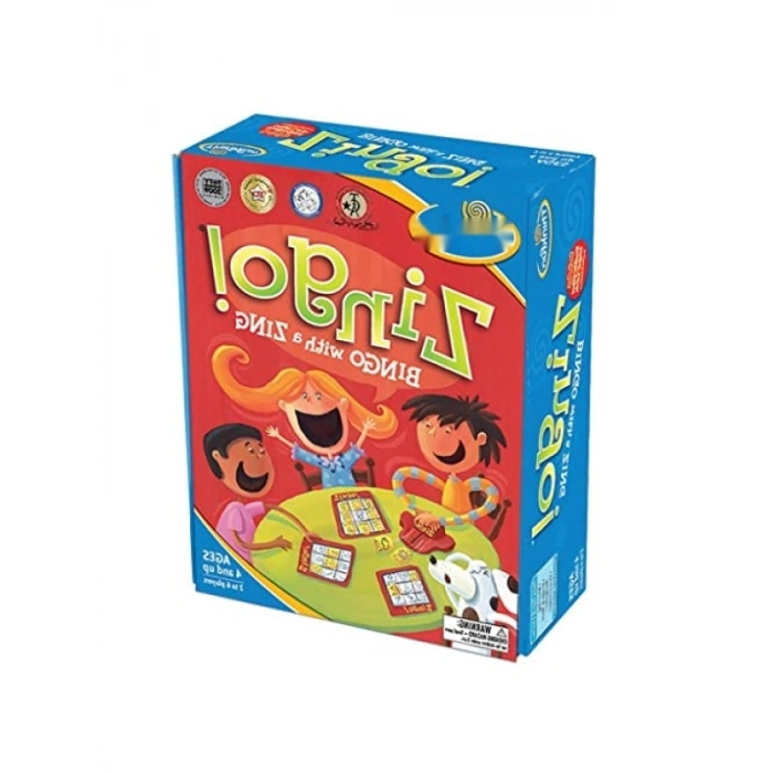 Eşleştirme Oyunu Zingo Kartları ve Taşları