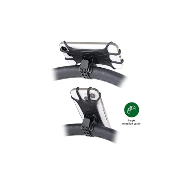 Esnek 360° Döner Telefon Tutucu, 4.7 - 6.5 inç Uyumlu