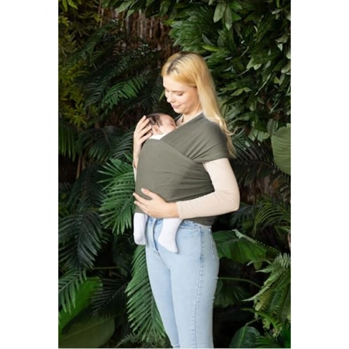 Esnek Bebek Taşıma Şalı - Ten Teması ve Konfor