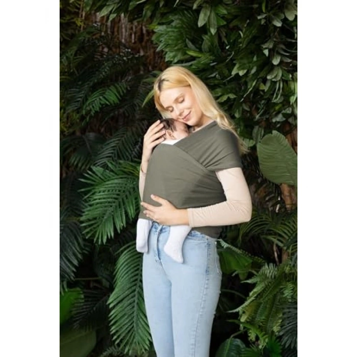 Esnek Bebek Taşıma Şalı - Ten Teması ve Konfor