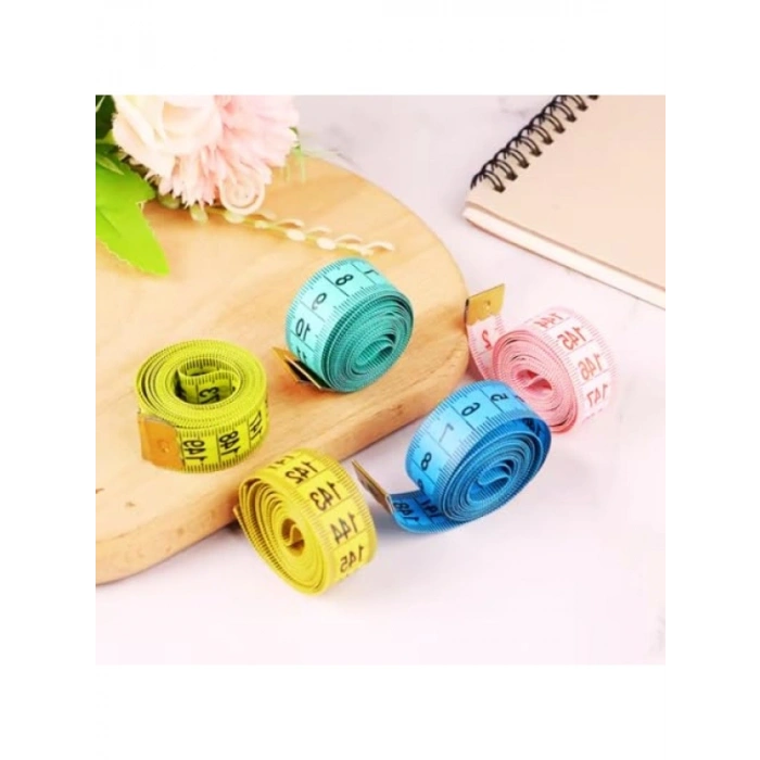 Esnek Dikiş Mezurası, 150 cm, Çift Taraflı Ölçüm