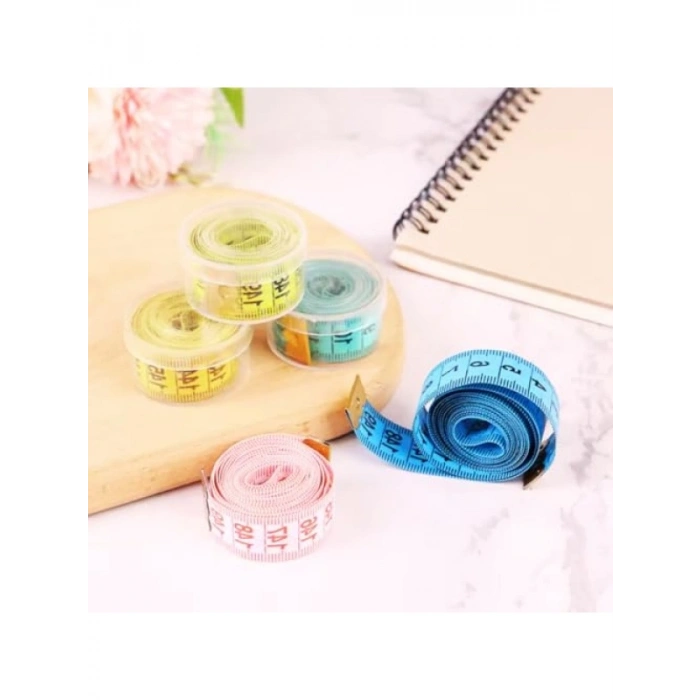 Esnek Dikiş Mezurası, 150 cm, Çift Taraflı Ölçüm