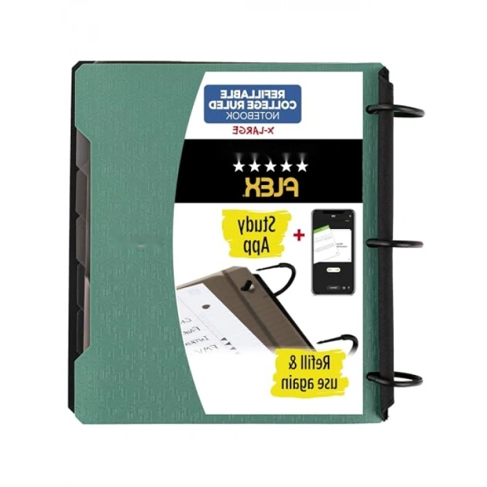 Esnek Doldurulabilir Çizgili Defter, 300 Yaprak Kapasitesi