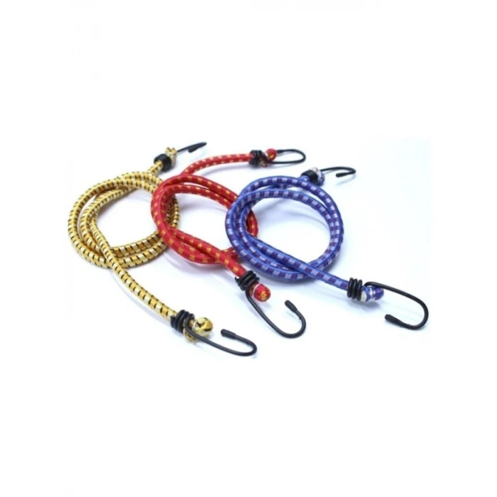 Esnek Kancalı Bagaj Gergi Lastiği 80 cm | Hava Koşullarına Dayanıklı