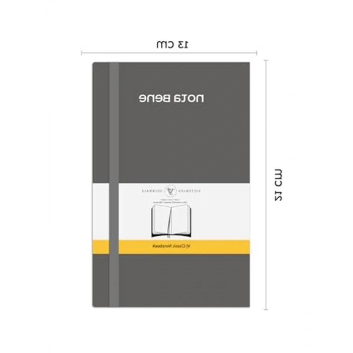 Esnek Kapak Defter, 13x21 cm, Gri Renkli