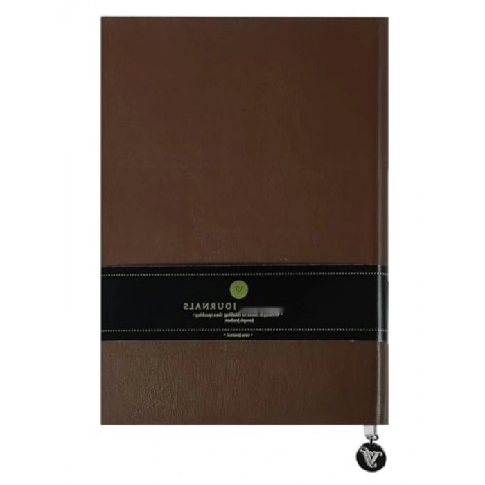 Esnek Kapaklı A5 Defter 384 Sayfa - Vegan Deri