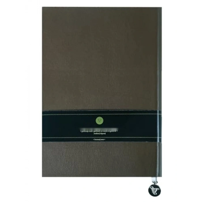 Esnek Kapaklı A5 Defter, 384 Sayfa, Vegan Deri, Taşınabilir