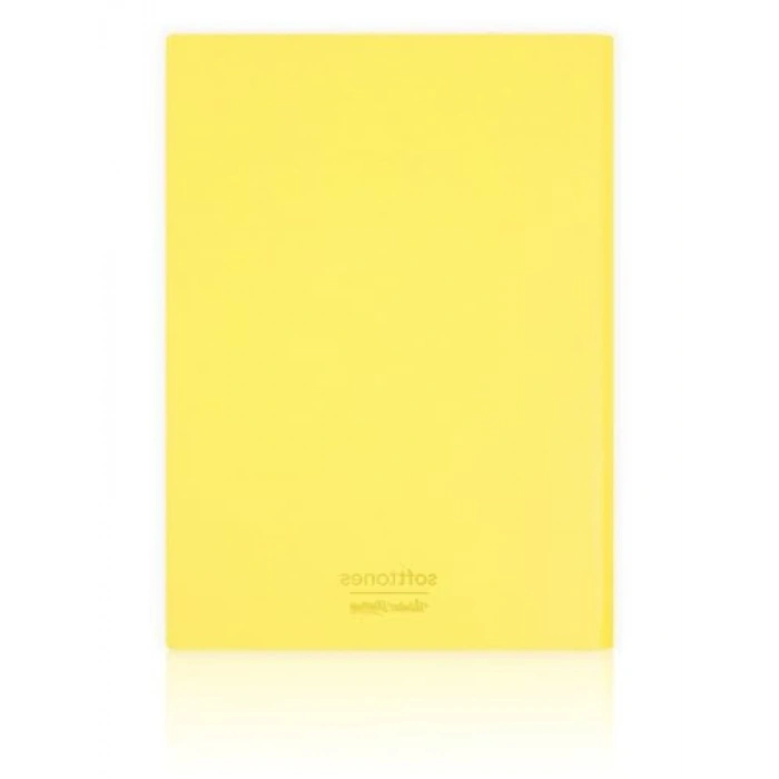 Esnek Kapaklı A6 Çizgili Cep Defteri - Krem