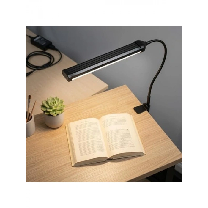 Esnek Kol LED Masa Lambası, 3 Renk Sıcaklığı ile Dimmer Anahtarlı