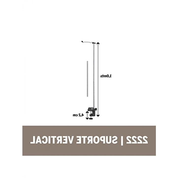 Esnek Mil Alet Askısı - 42 mm Kalınlığa Kadar Sabitlenebilir