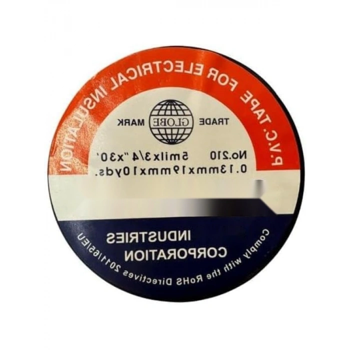 Esnek PVC Yalıtım Bandı - 19mm x 10yd, Siyah