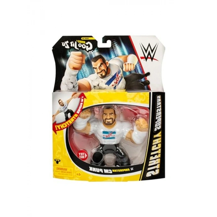 Esnek Süperstar Figürü, 3 Katına Kadar Uzatılabilen CM Punk WWE Oyuncak