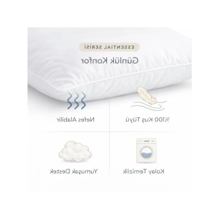 Essential Kuş Tüyü Yastık (Essential 2li Set)