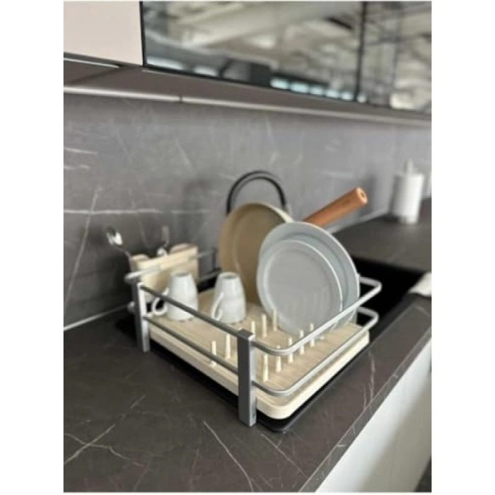 Estetik Bej Renkli Bulaşıklık