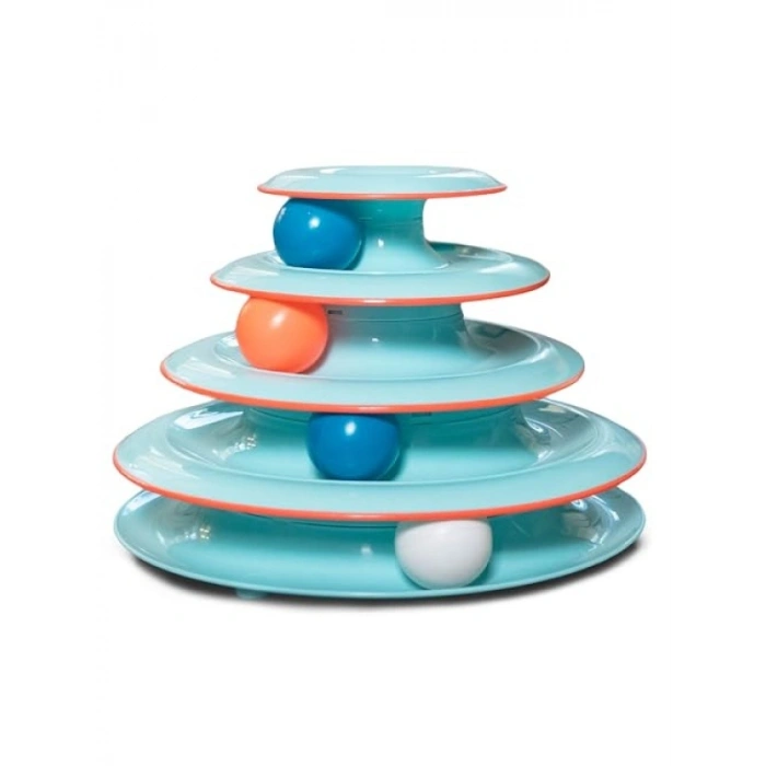 Etkileşimli Kedi Oyuncağı - 4 Kademeli Oyun