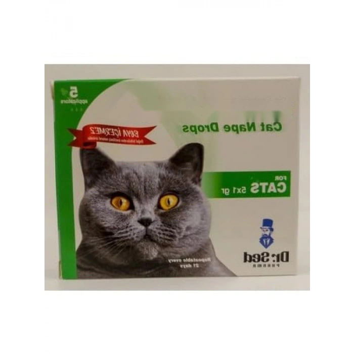 Etkili Kedi Ense Damlası (1ml x 5)