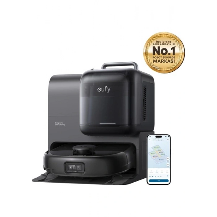 Eufy Anker Omni E28 20.000 Pa, Halı ve Koltuk Yıkamalı Robot Süpürge