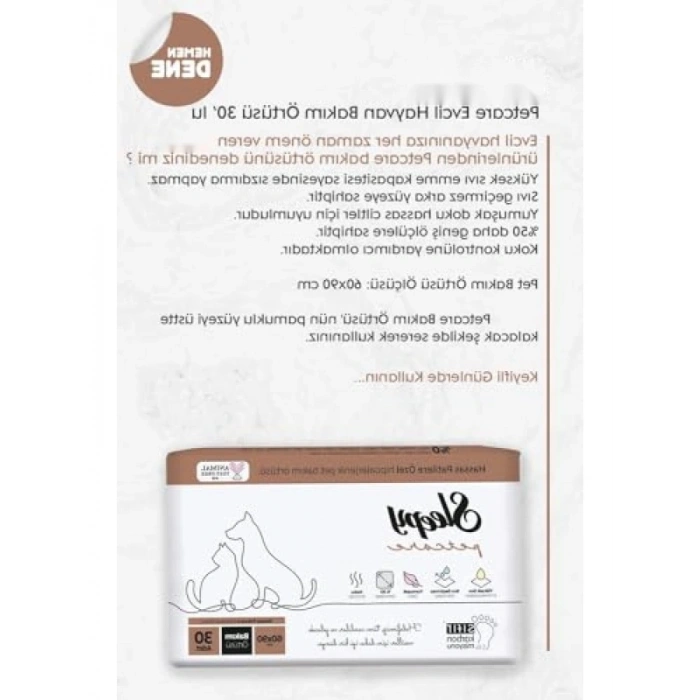 Evcil Hayvan Bakım Örtüsü (30 Adet)