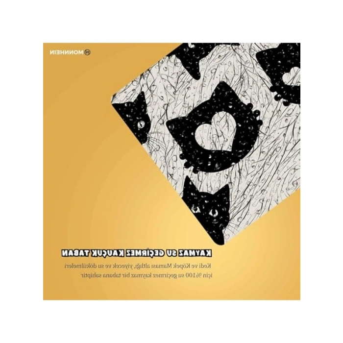 Evcil Hayvan Beslenme Matı, Su Geçirmez Kumaş, 40x60 cm