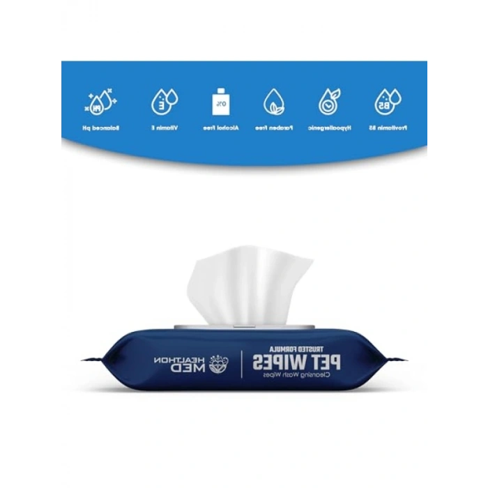 Evcil Hayvan Temizleme Mendili 4 Al 3 Öde (50 X 4lü Set)