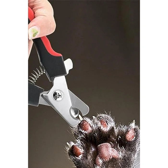 Evcil hayvanlar için tırnak bakımı seti, makas ve törpü
