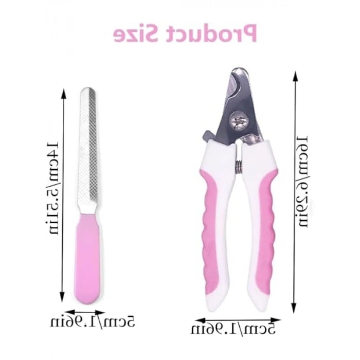 Evcil Hayvanlar için Tırnak Makası ve Törpü Seti