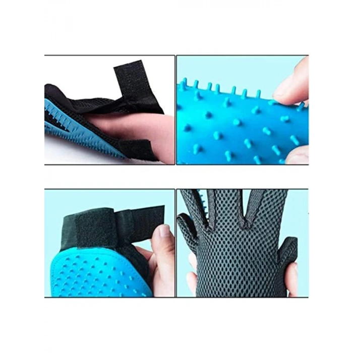 Evcil Hayvanlar İçin Tüy Toplama ve Tarama Eldiveni, Kolay Kullanım