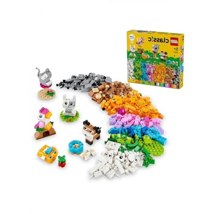 Evcil Hayvanlar Temalı Yaratıcı Set, 450 Parça