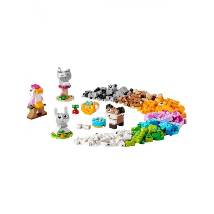 Evcil Hayvanlar Temalı Yaratıcı Set, 450 Parça