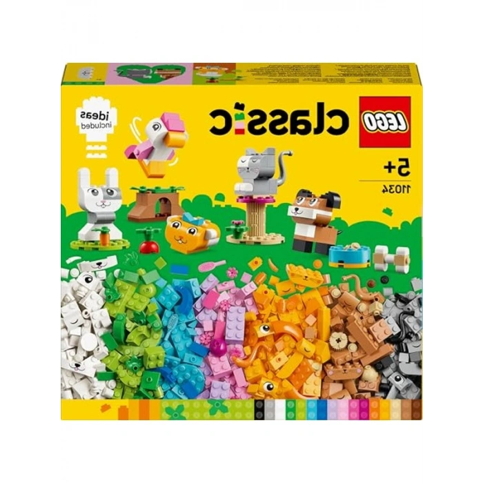 Evcil Hayvanlar Temalı Yaratıcı Set, 450 Parça