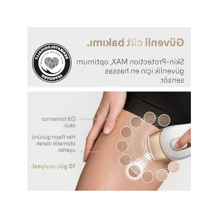 Evde Kullanım İçin IPL Tüy Alma Cihazı, 2 Başlık ile