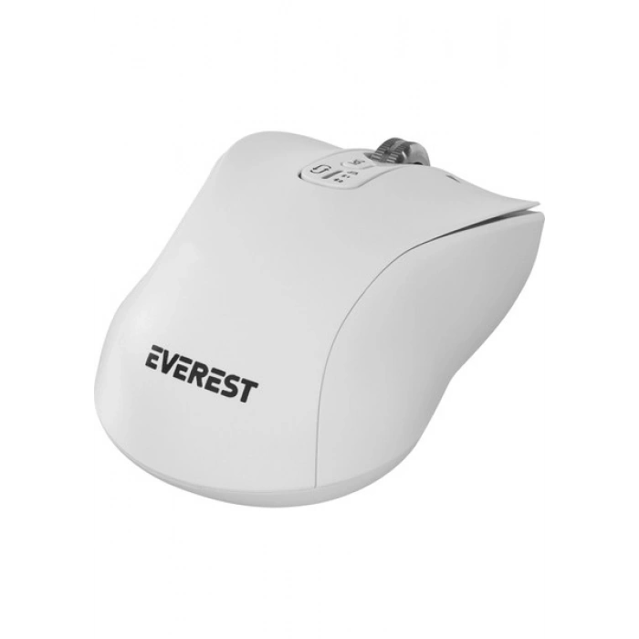 Everest Eternal USB Beyaz 2.4ghz 3000 DPI Kablosuz Mouse