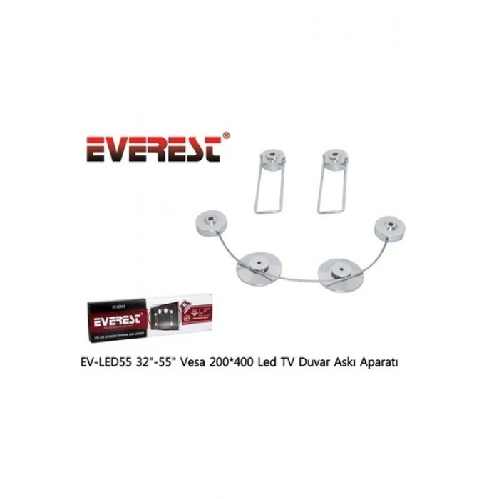 Everest Ev-Led55 32-55 Vesa 200*400 Led Tv Duvar Askı Aparatı