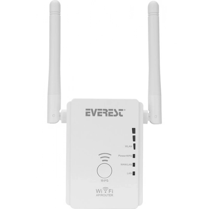Everest EWR-N501 300Mbps 2.4GHz 1*WAN+1*LAN+WPS Router+AP+Repeater Wifi Range Extender