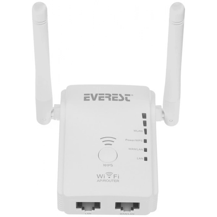 Everest EWR-N501 300Mbps 2.4GHz 1*WAN+1*LAN+WPS Router+AP+Repeater Wifi Range Extender