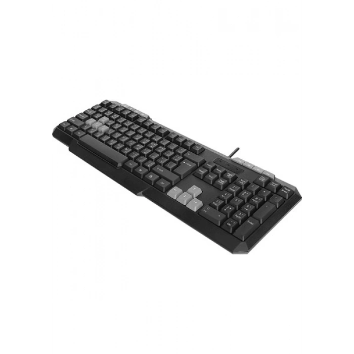 Everest Kb-700 Siyah Usb Arabic-Us Layout Arapça Multimedia Klavye