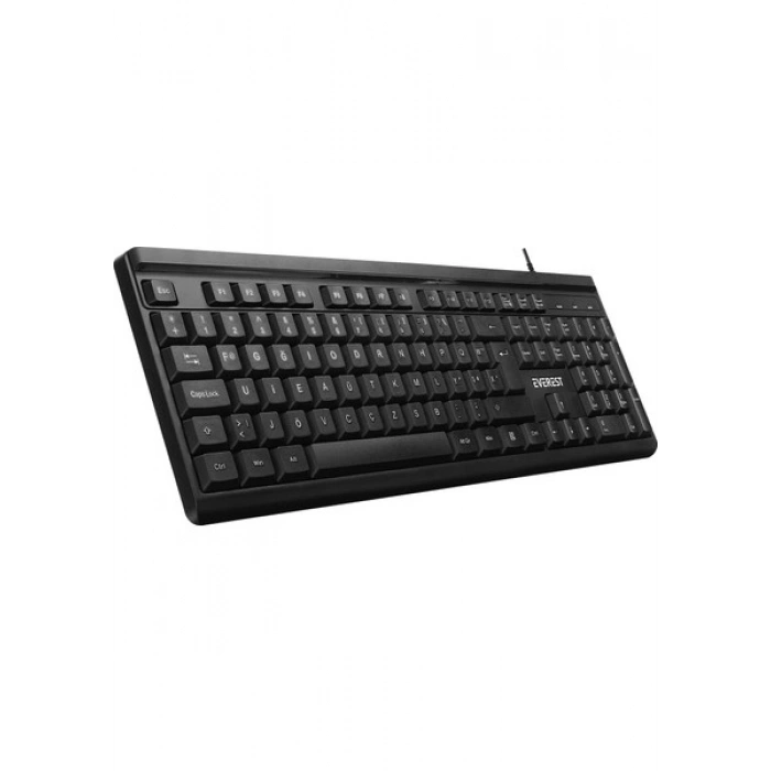 Everest KB-741F Siyah-Gri USB 2 Metre Bakır Kablolu Tamamen Türkçe F Klavye