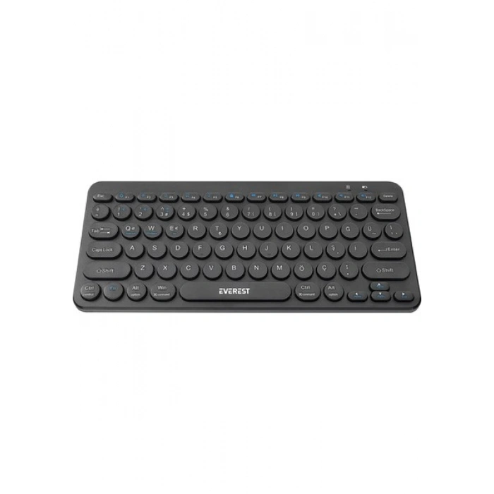 Everest KB-BT16 Siyah 2.4g+Bt1+Bt2 Q Klavye