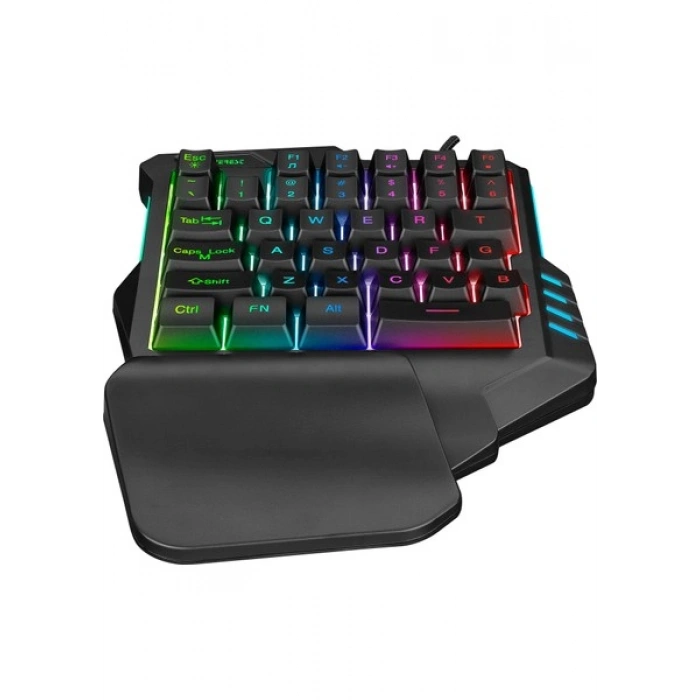 Everest KB-R177 Salvo Rgb Rainbow Ledli 35 Tuşlu Mini Gaming Oyuncu Klavyesi