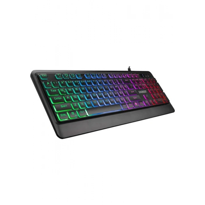 Everest KB-R59 Forza USB Rainbow Multimedia Klavye