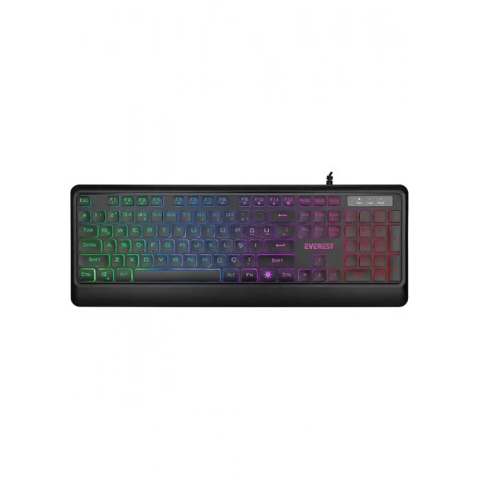 Everest KB-R59 Forza USB Rainbow Multimedia Klavye