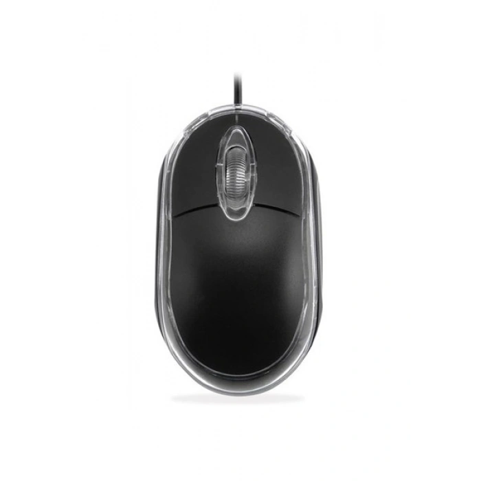 Everest KM-6809 Usb Siyah Mavi Işıklı Optik Mouse