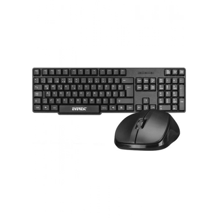 Everest KM-6852 Kablosuz Combo Q Standart Klavye + Mouse Set Kablosuz Set