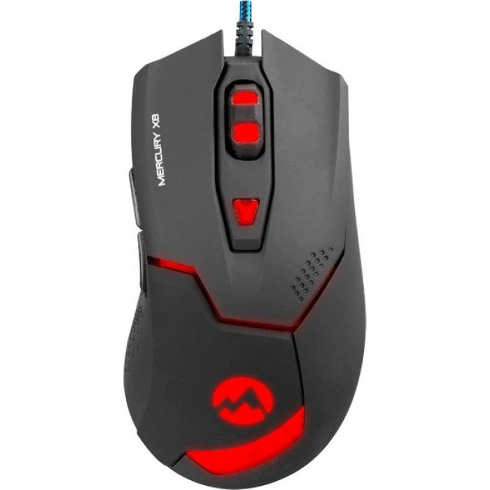 Everest Mercury X8 Usb Siyah 6D Optik Oyun Mouse